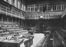 A brit House of Commons ülésterme 1851-ben